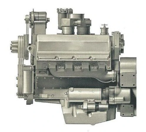 V-555 Series V8 Diesel Engine